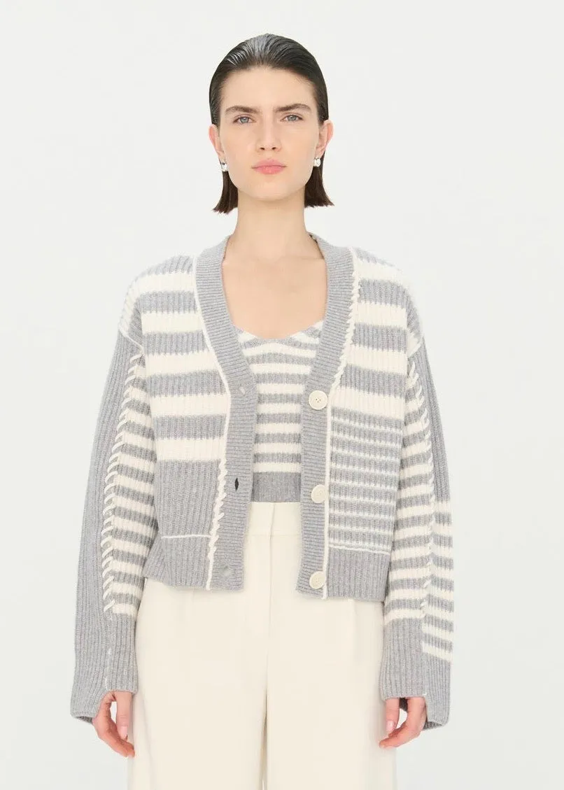 Adara Cardigan (Heather Grey Multi)