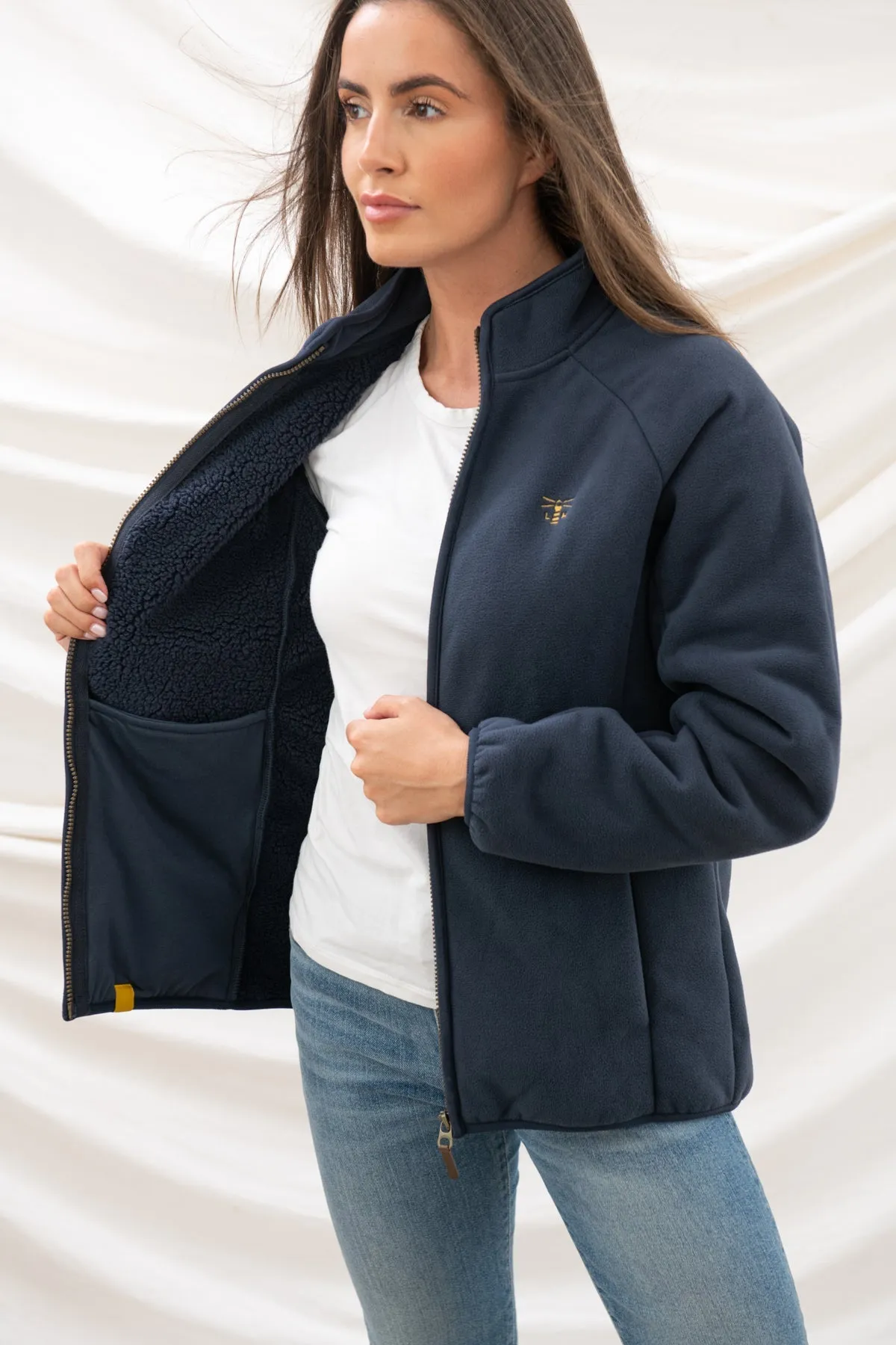 Avon Waterproof Fleece - Navy