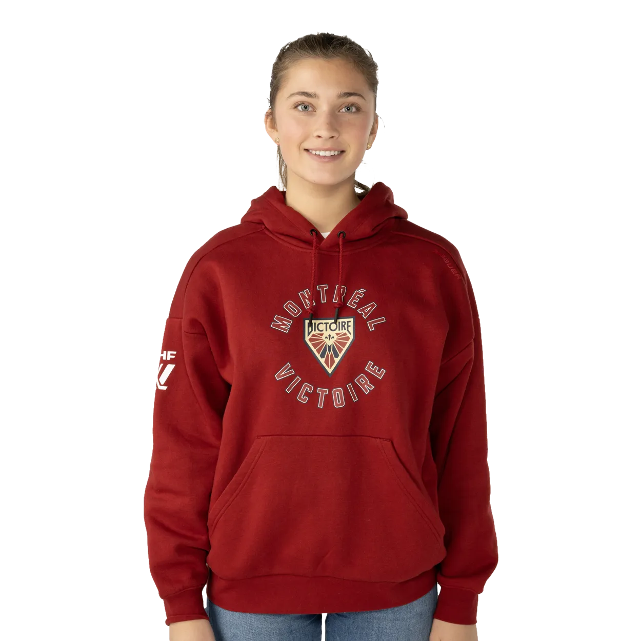 BAUER PWHL TEAM ULTIMATE HOODIE WOMENS MONTREAL VICTOIRE