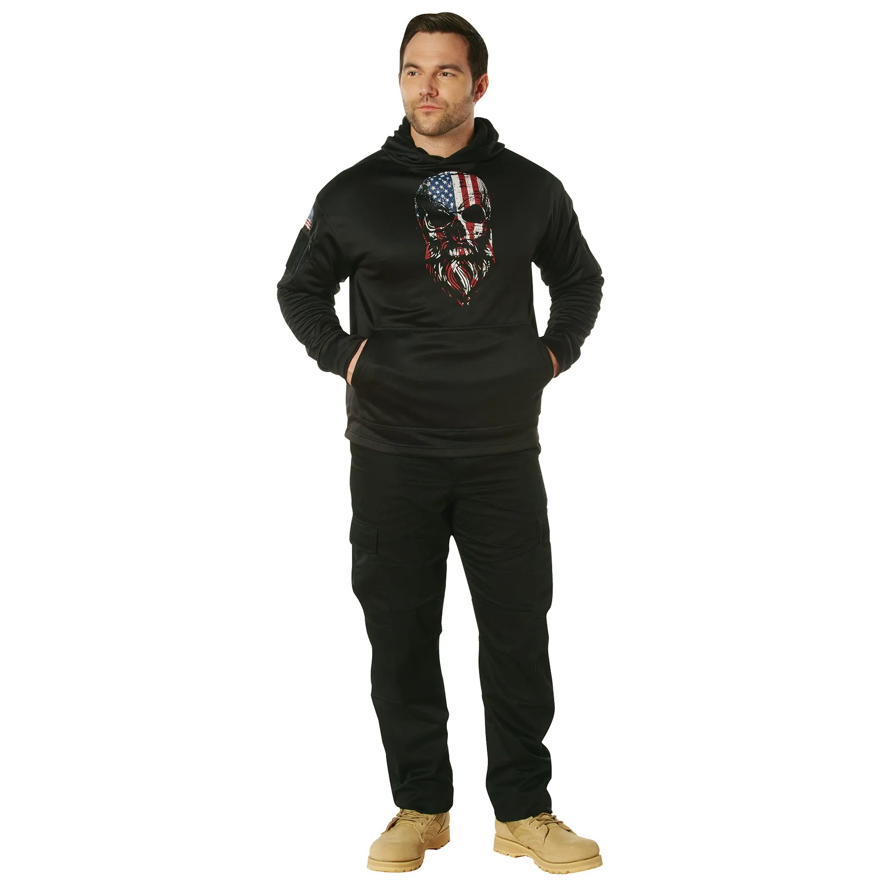 Bearded Skull Concealed Carry Hoodie