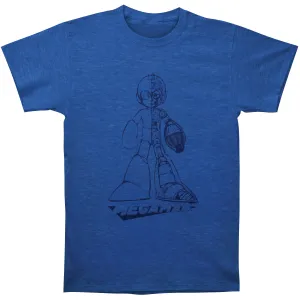 Blue Print Slim Fit T-shirt