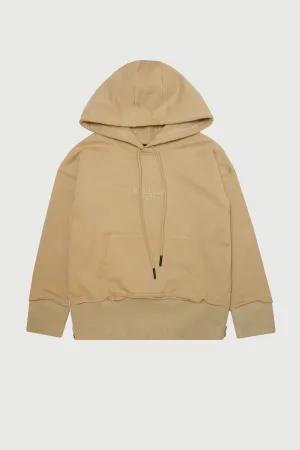 CHANGE THE WORLD HOODIE - TAN