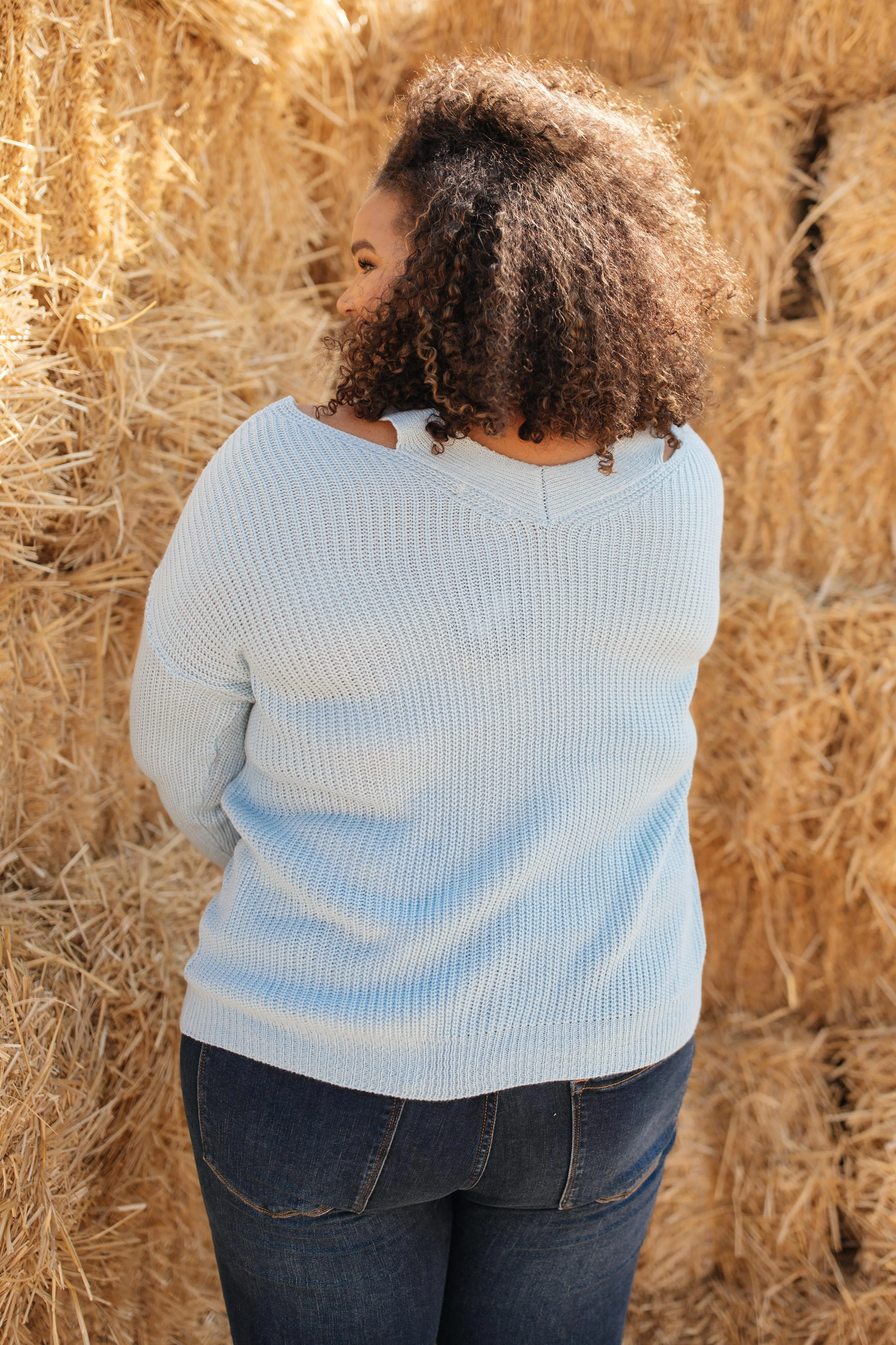 Cozy Cut Out Sweater