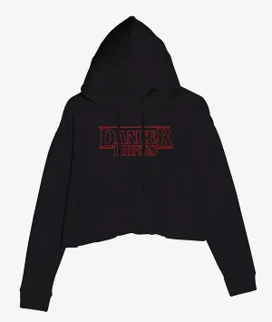 Dancer Things Crop Hoodie