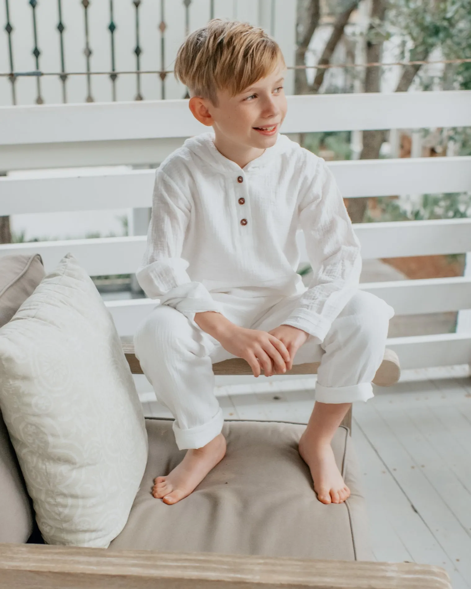 Finn Pants (white muslin)