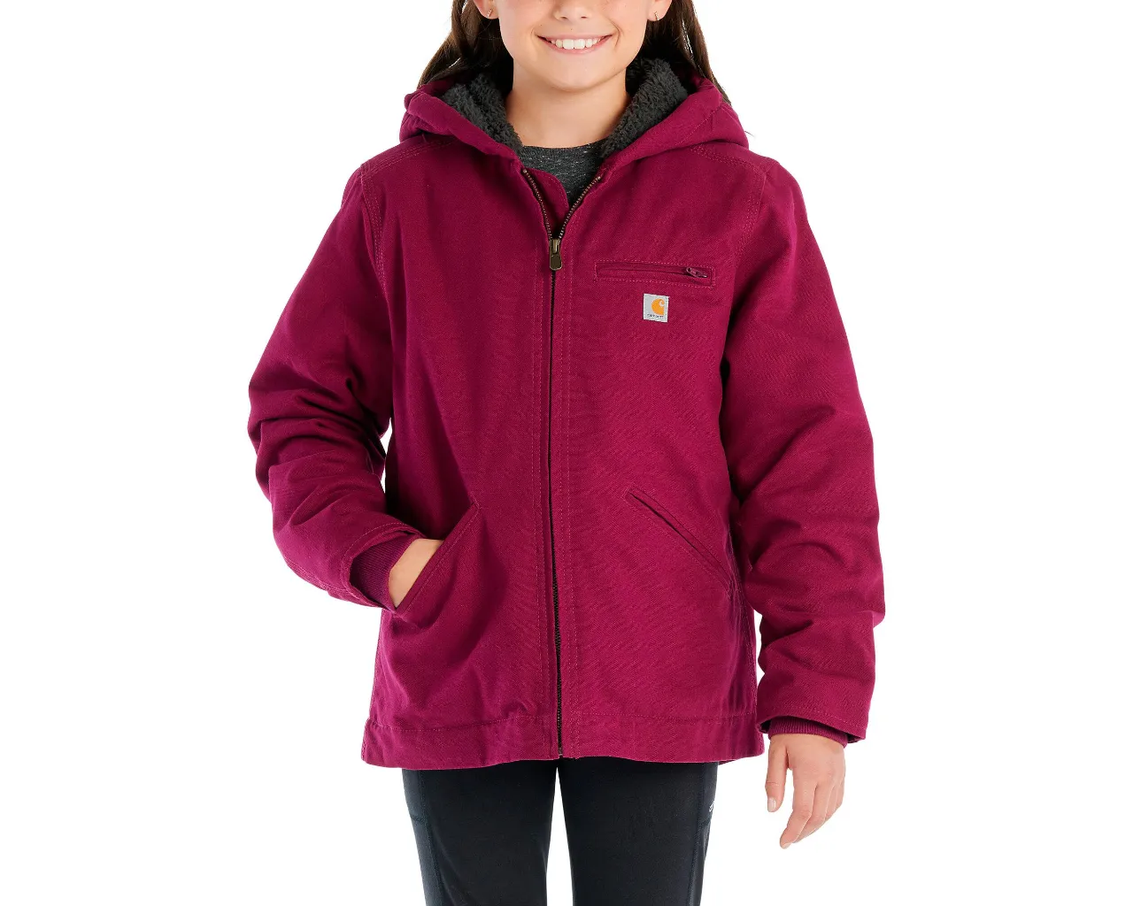 Girls' Sierra Sherpa-Lined Jacket