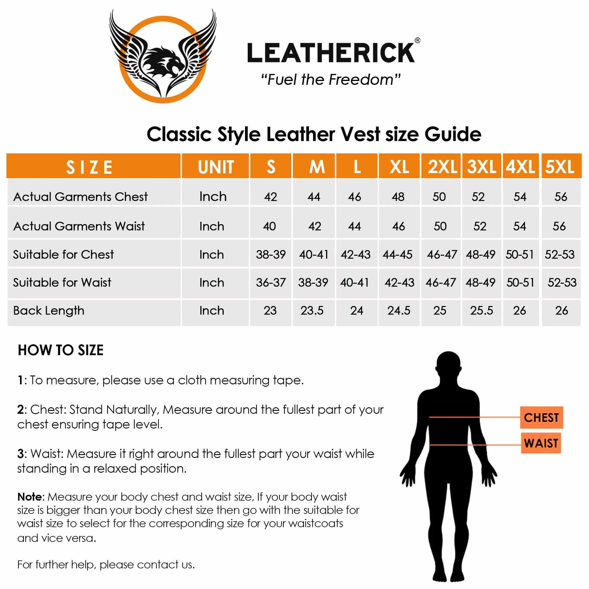 Leatherick Classic Biker Vest With Side Zipper