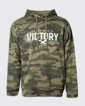 Limited Edition On The Road To Victory Camo Hoodie