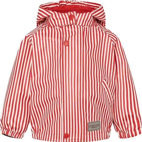 MarMar Oddy Rainwear Red Dew Stripe