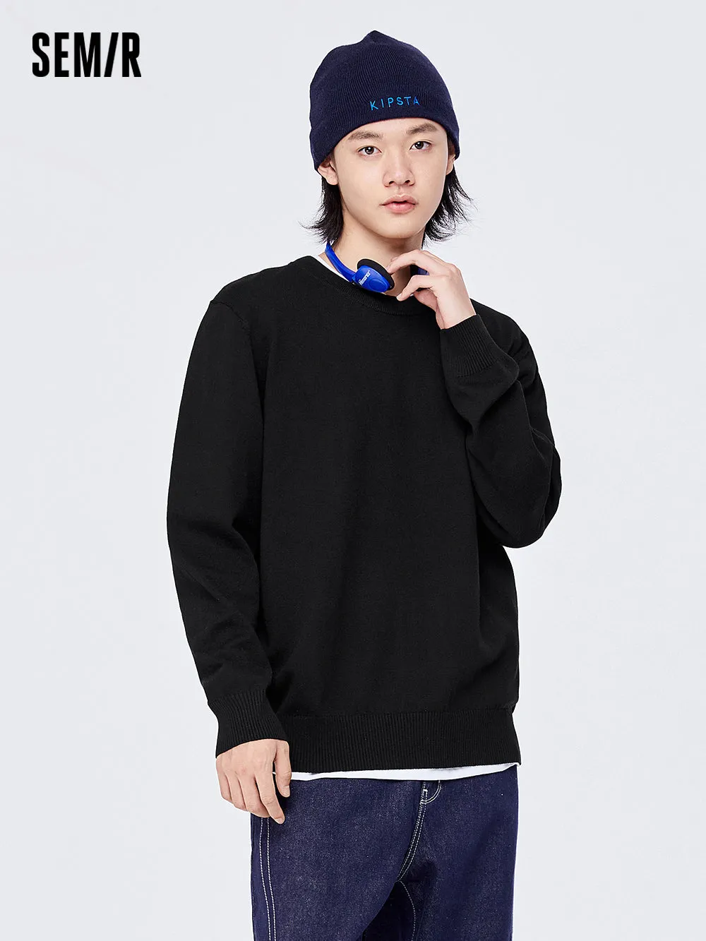 Men 107E-Crew Neck Sweater