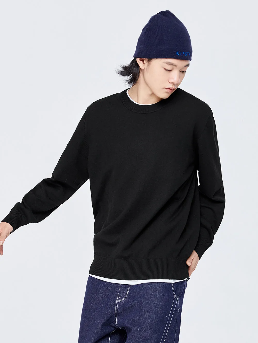 Men 107E-Crew Neck Sweater