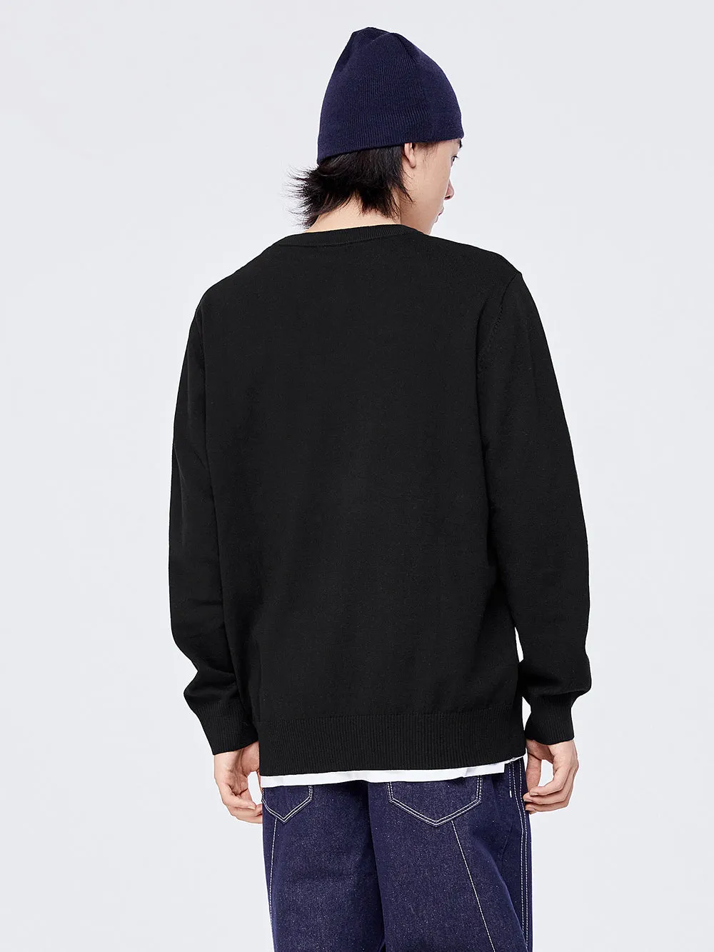 Men 107E-Crew Neck Sweater