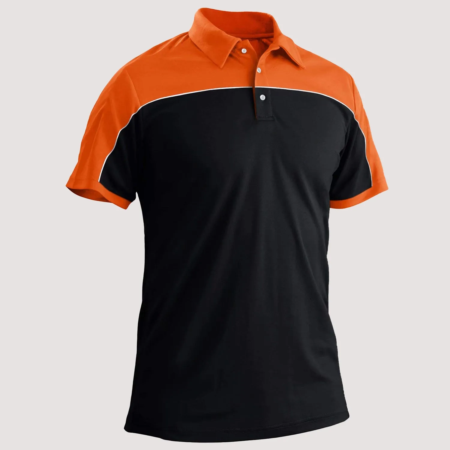 Men's Golf Polo Shirts Quick Dry Contrasting colors