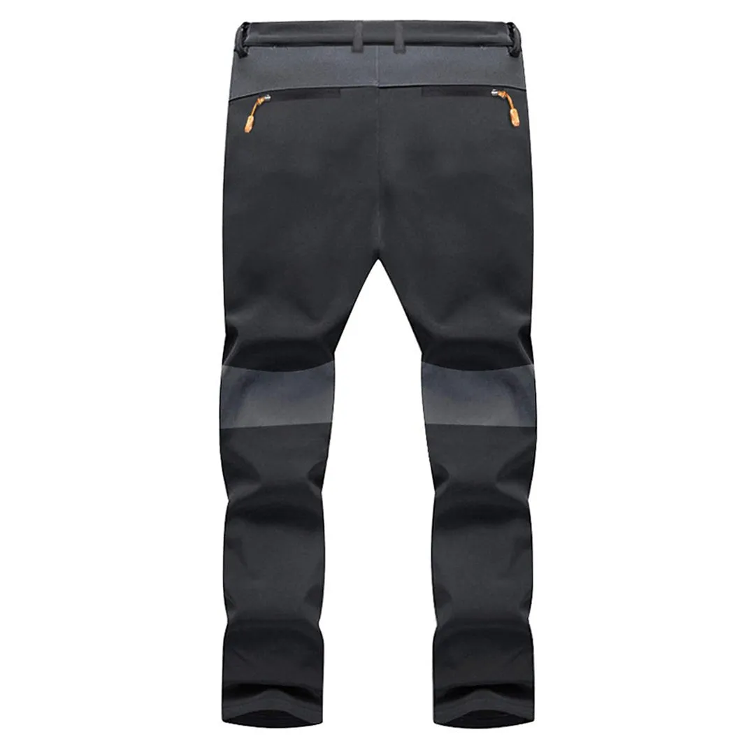 Men's Snow Hiking Water-Resistant Ski Fleece Lined Pants