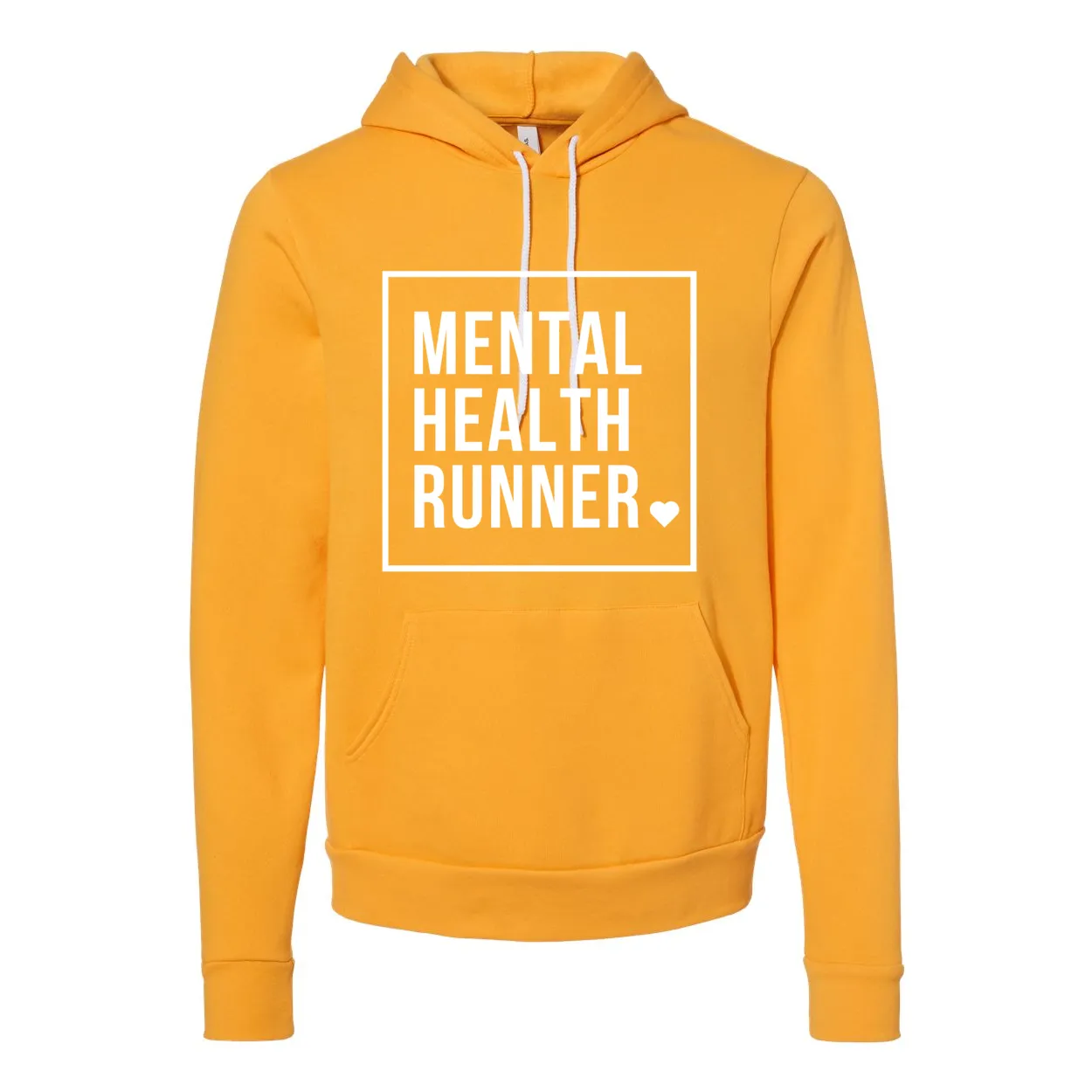 Mental Health Runner Unisex Sponge Fleece Pullover Hoodie