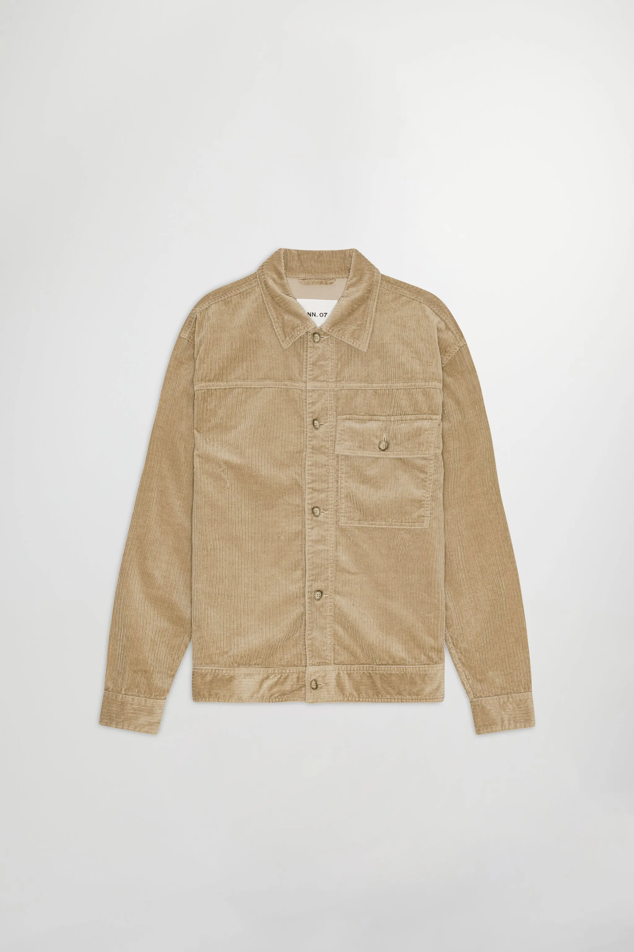 NN07 VINCE 1077 SOFT CORDUROY JACKET - DESERT KHAKI