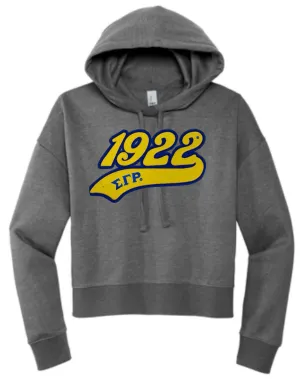 SGRho 1922 V.I.T. Cropped Hoodie