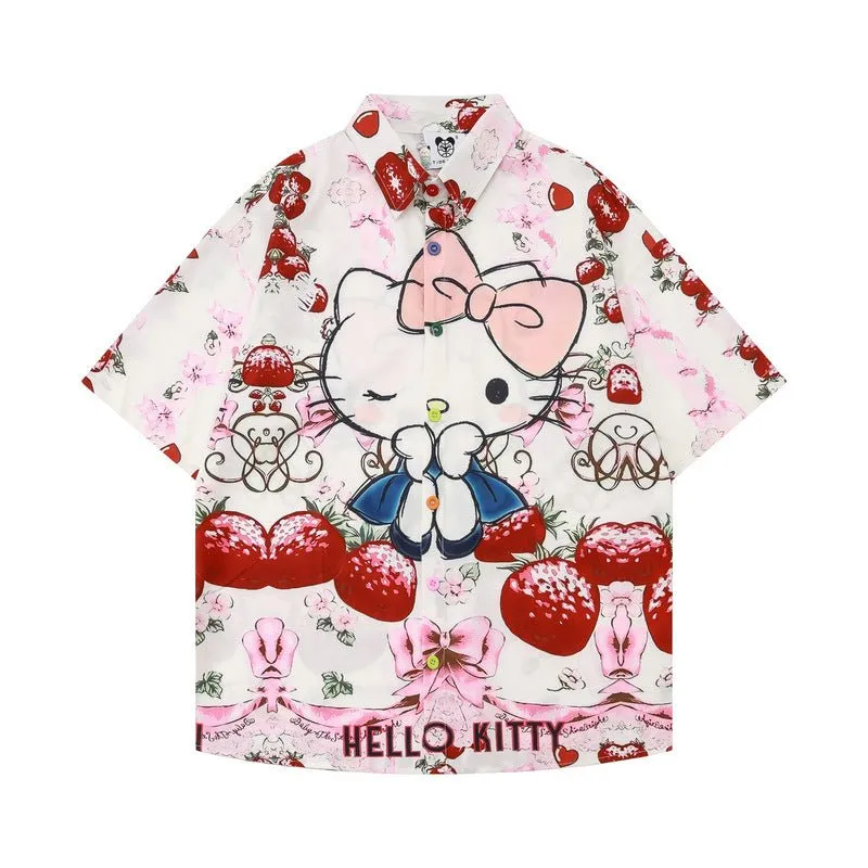 Strawberry Hello Kitty Shirts