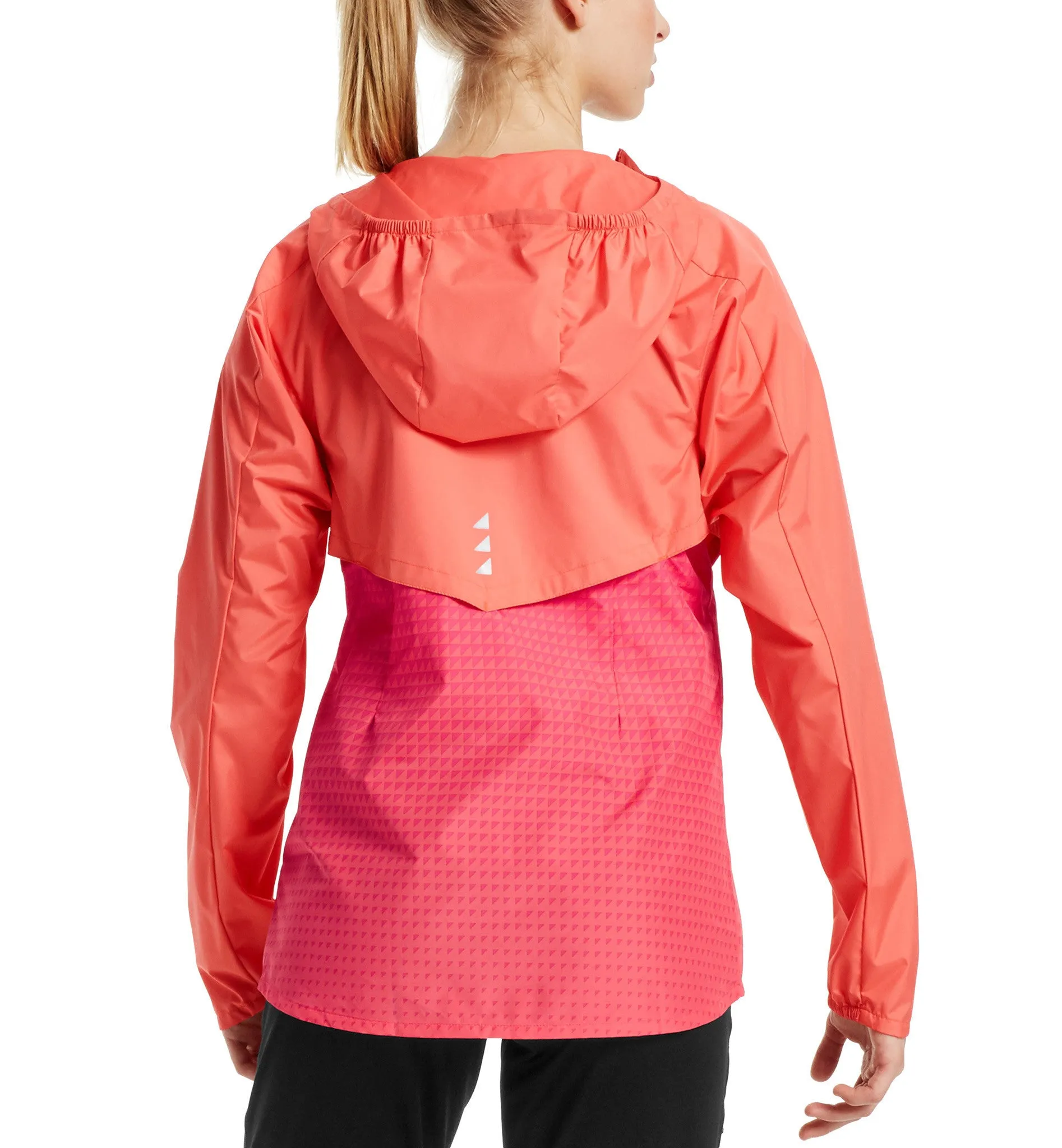 VaporActive Barometer Running Jacket | Emberglow/ Beetroot Purple Ombre