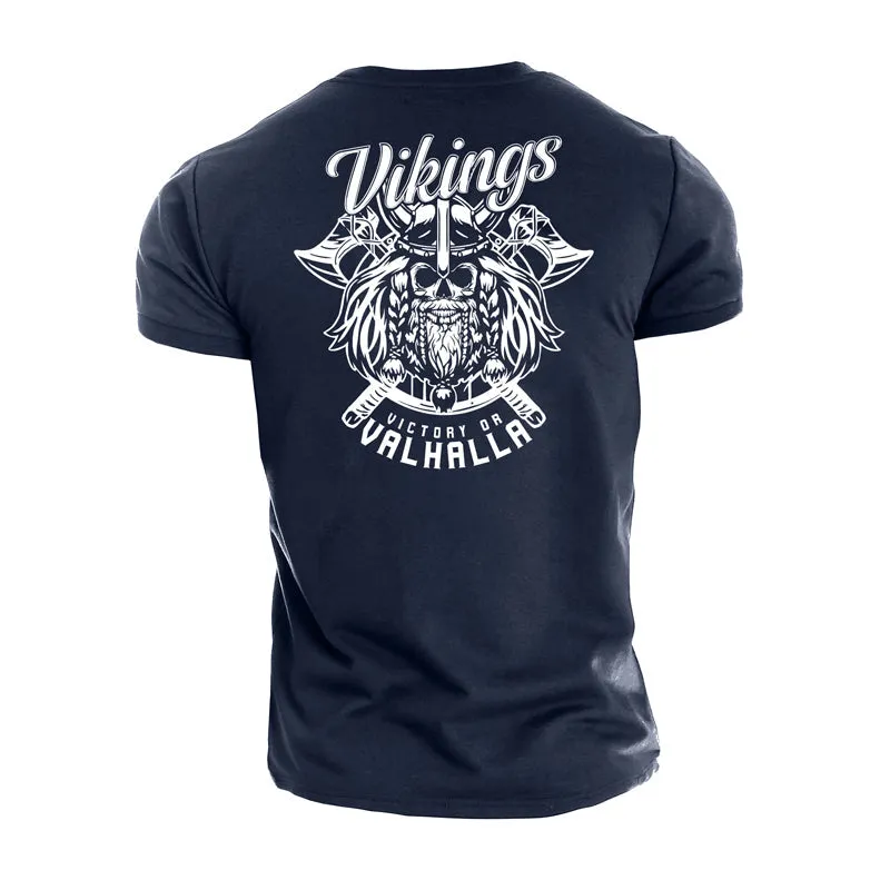 Vikings Graphic Cotton T-Shirt