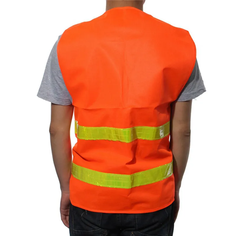 Visibility Reflective Safety Vest Waistcoat Reflective Stripes Jacket