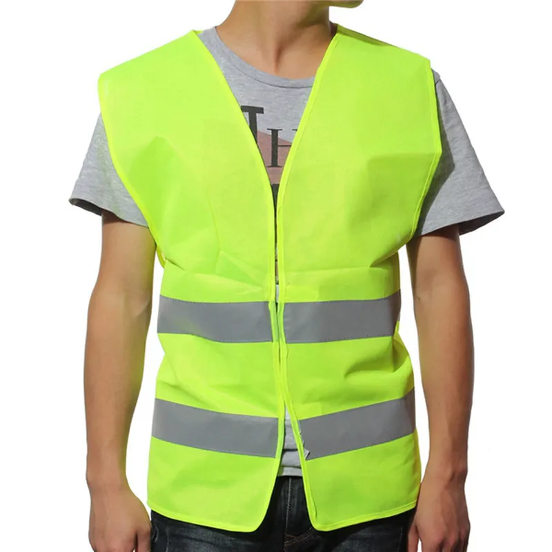 Visibility Reflective Safety Vest Waistcoat Reflective Stripes Jacket