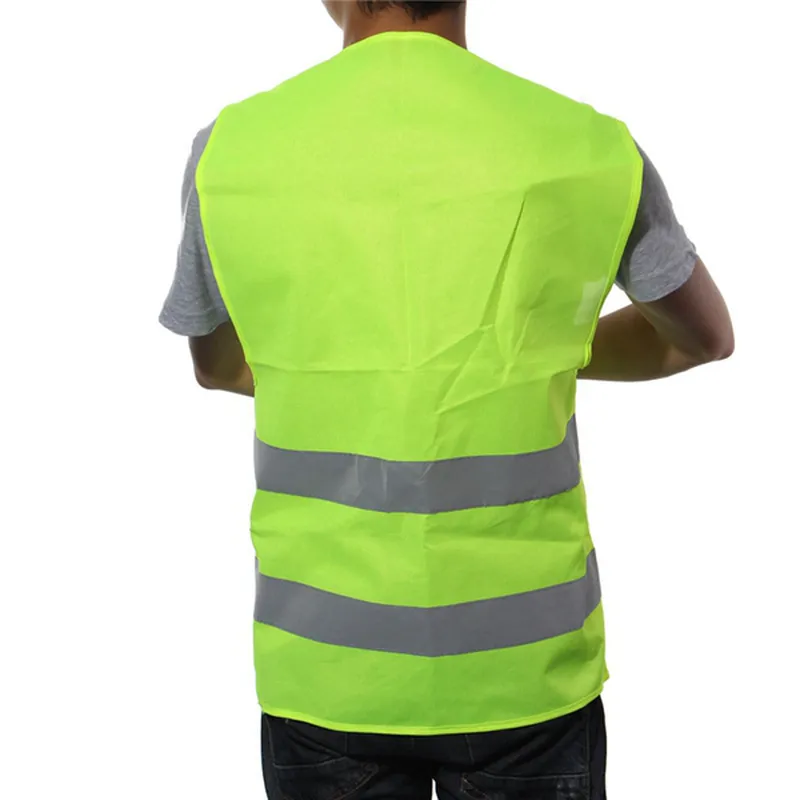 Visibility Reflective Safety Vest Waistcoat Reflective Stripes Jacket