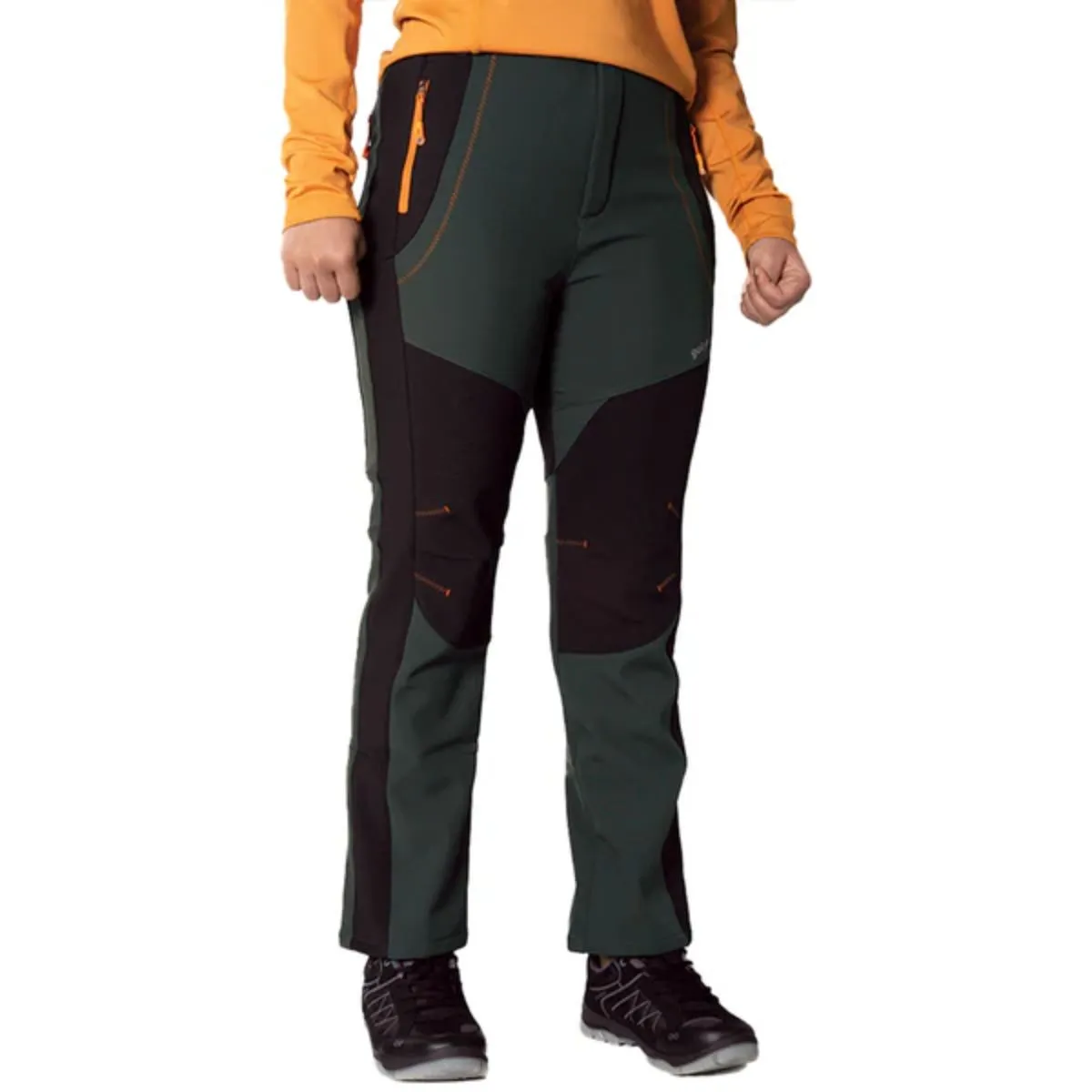 Women's K2 Cold Weather Trekking & Travel Pants- Sherpa Series - Olive